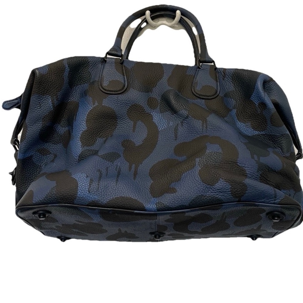 COACH Explorer CAMO Print LEATHER DUFFLE BAG - Picture 3 of 16